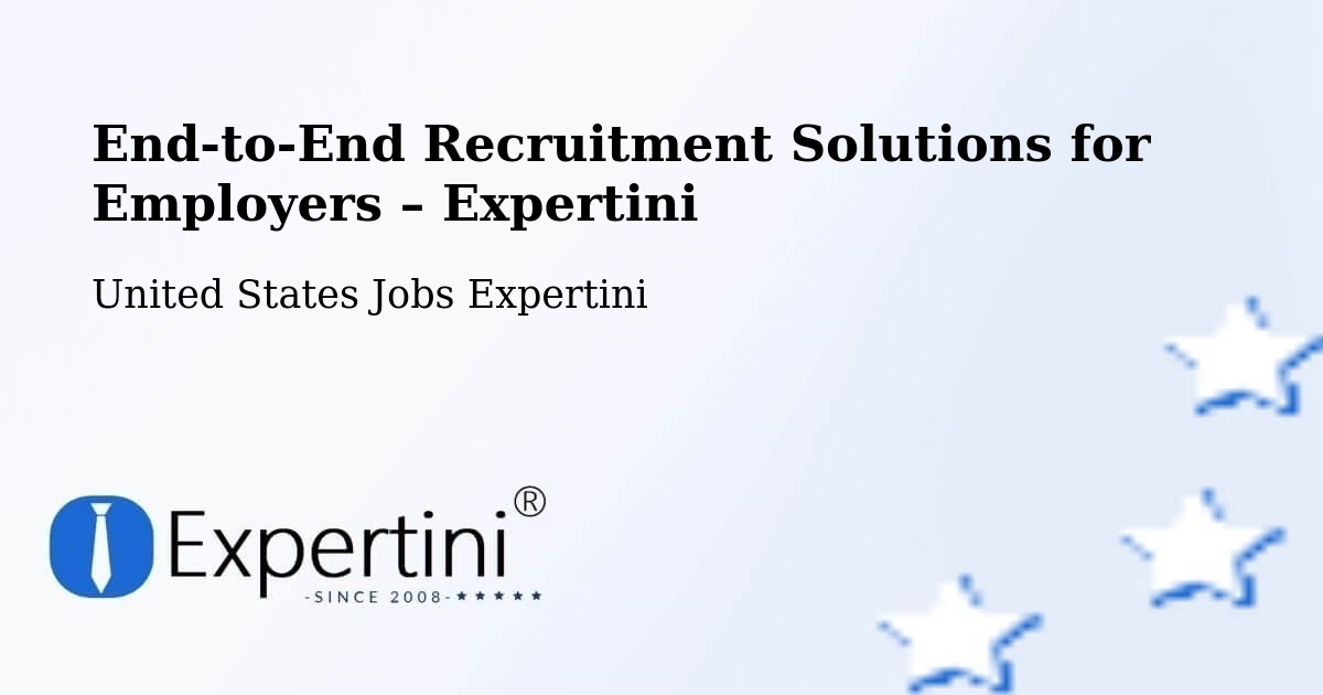 Recruitment Solutions for Employers – Warwick - Warwick, United States Jobs Expertini